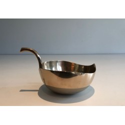 Brass Leaf-Form Vide-Poche, France, circa 1970