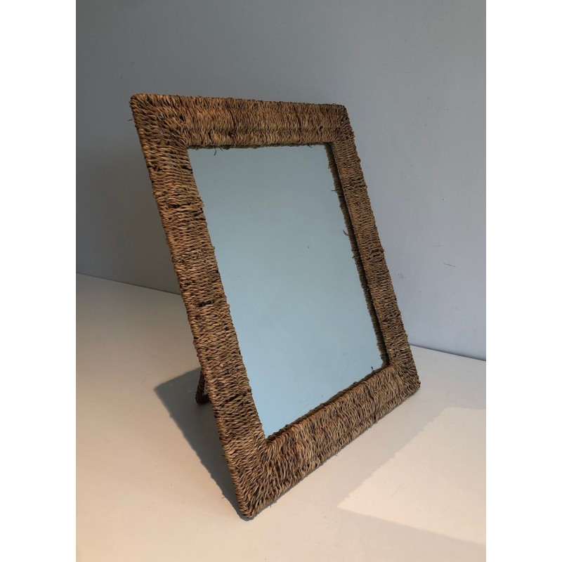 Rope-Frame Mirror in the Manner of Audoux-Minet