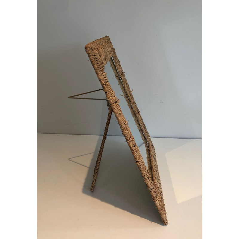 Rope-Frame Mirror in the Manner of Audoux-Minet