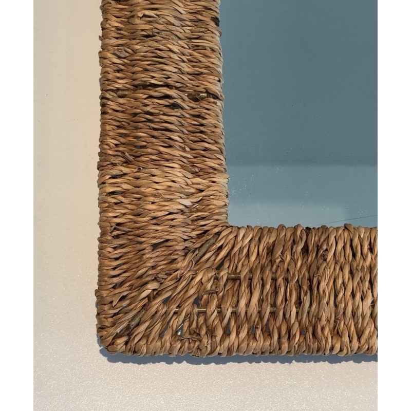 Rope-Frame Mirror in the Manner of Audoux-Minet