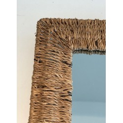 Rope-Frame Mirror in the Manner of Audoux-Minet