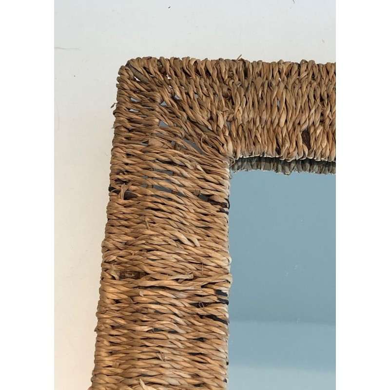Rope-Frame Mirror in the Manner of Audoux-Minet