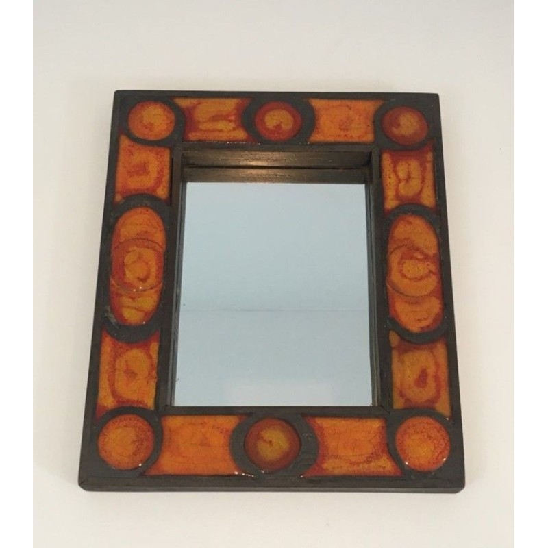 Interesting Ceramic Mirror