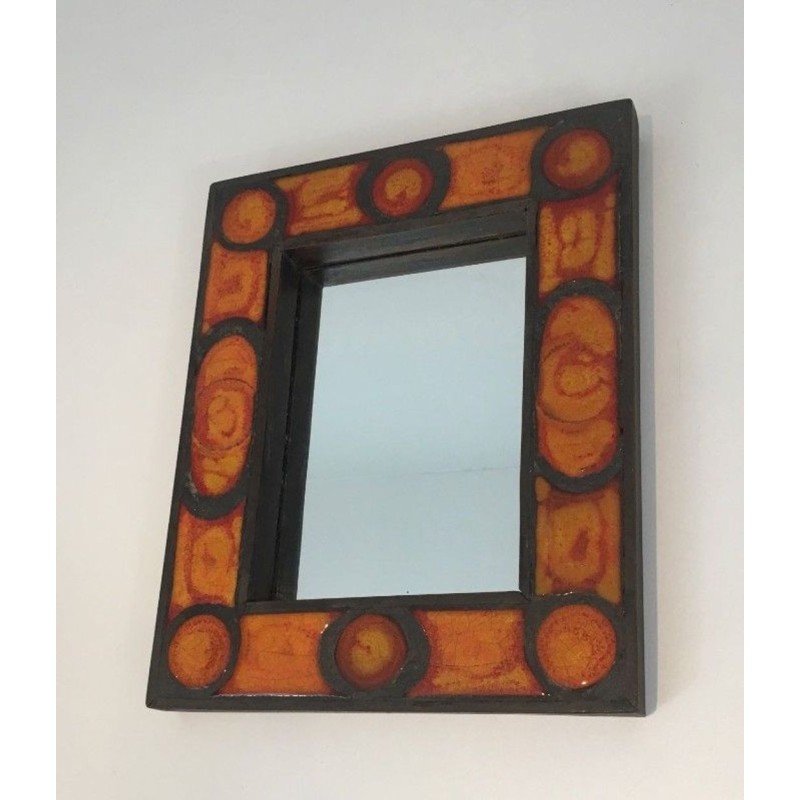 Interesting Ceramic Mirror