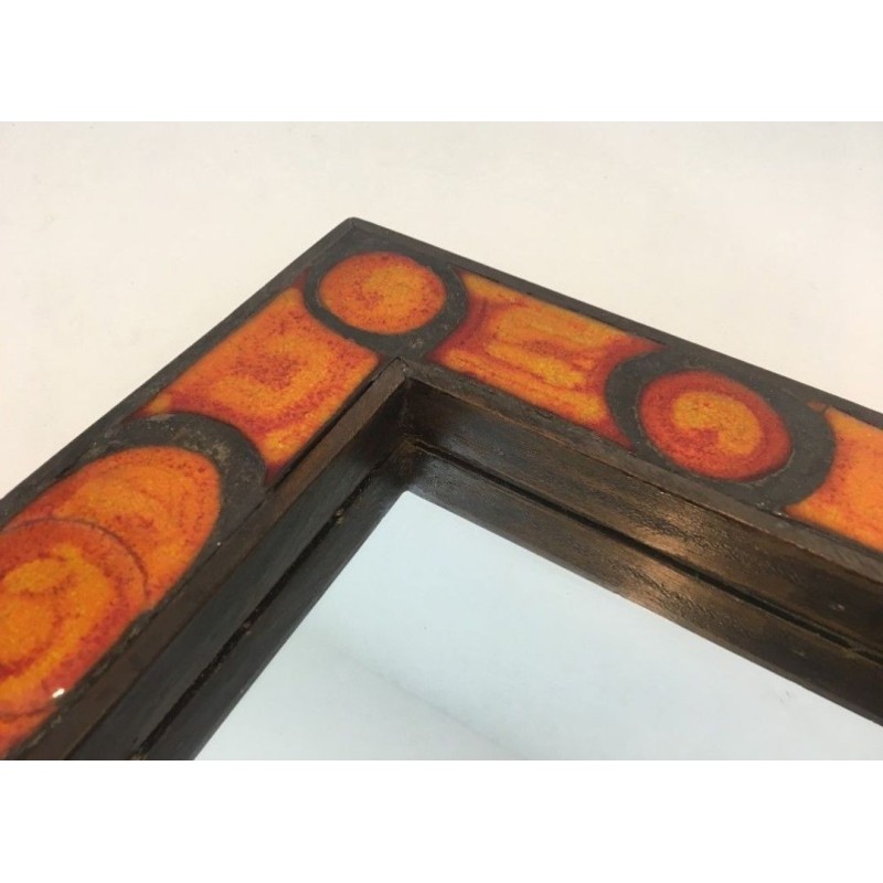 Interesting Ceramic Mirror