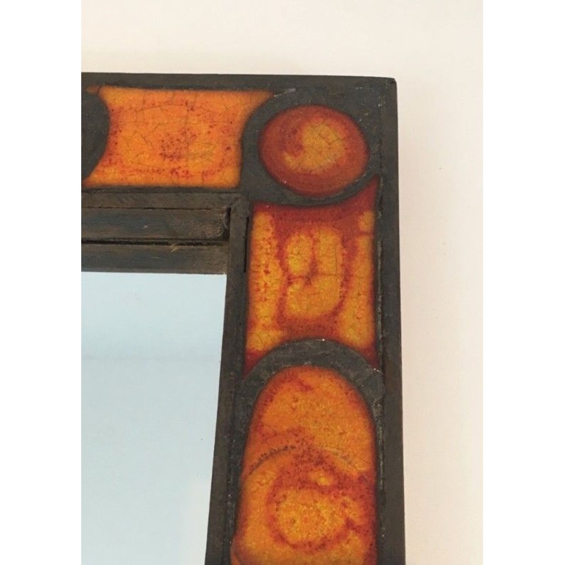 Interesting Ceramic Mirror