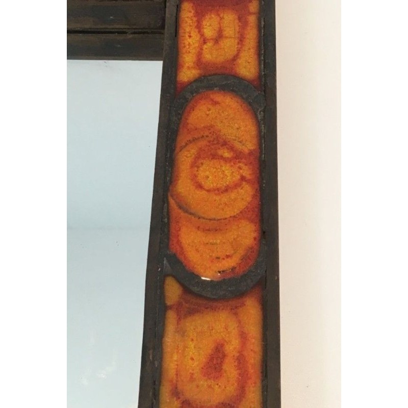 Interesting Ceramic Mirror