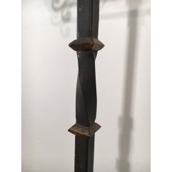 Seven-Arm Wrought Iron Floor Lamp, Art Déco, French Work, circa 1940