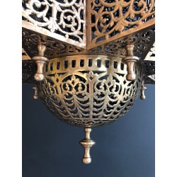 Exceptional Brass Oriental Lantern