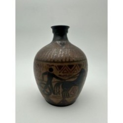 Glazed Stoneware Pitcher, VE Ciboure, Vilotte Period, France, circa 1920