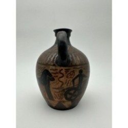 Glazed Stoneware Pitcher, VE Ciboure, Vilotte Period, France, circa 1920