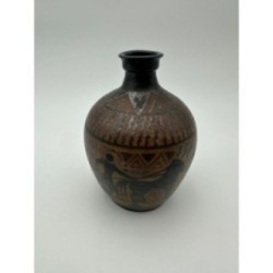 Glazed Stoneware Pitcher, VE Ciboure, Vilotte Period, France, circa 1920