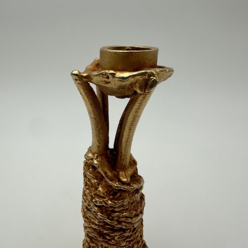 Sculptural Candlestick, Pierre Casenove for Fondica, Signed, 1990s