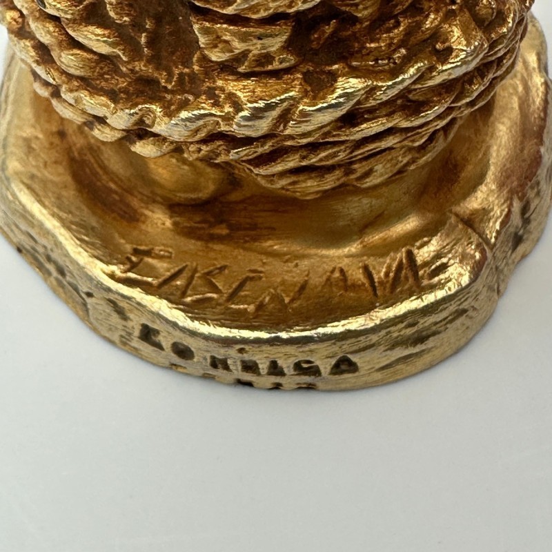 Sculptural Candlestick, Pierre Casenove for Fondica, Signed, 1990s