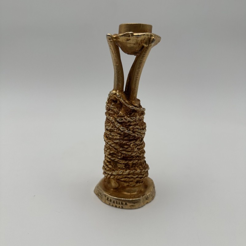 Sculptural Candlestick, Pierre Casenove for Fondica, Signed, 1990s