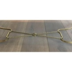 Brass Coffee Table, Maison Jansen