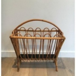 Rattan Magazine Rack