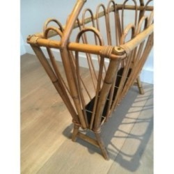 Rattan Magazine Rack