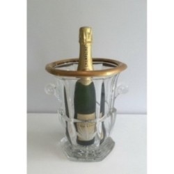 Crystal and Gilt Champagne Bucket. Circa 1940