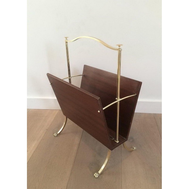 Claw-Footed Magazine Rack, Maison Jansen