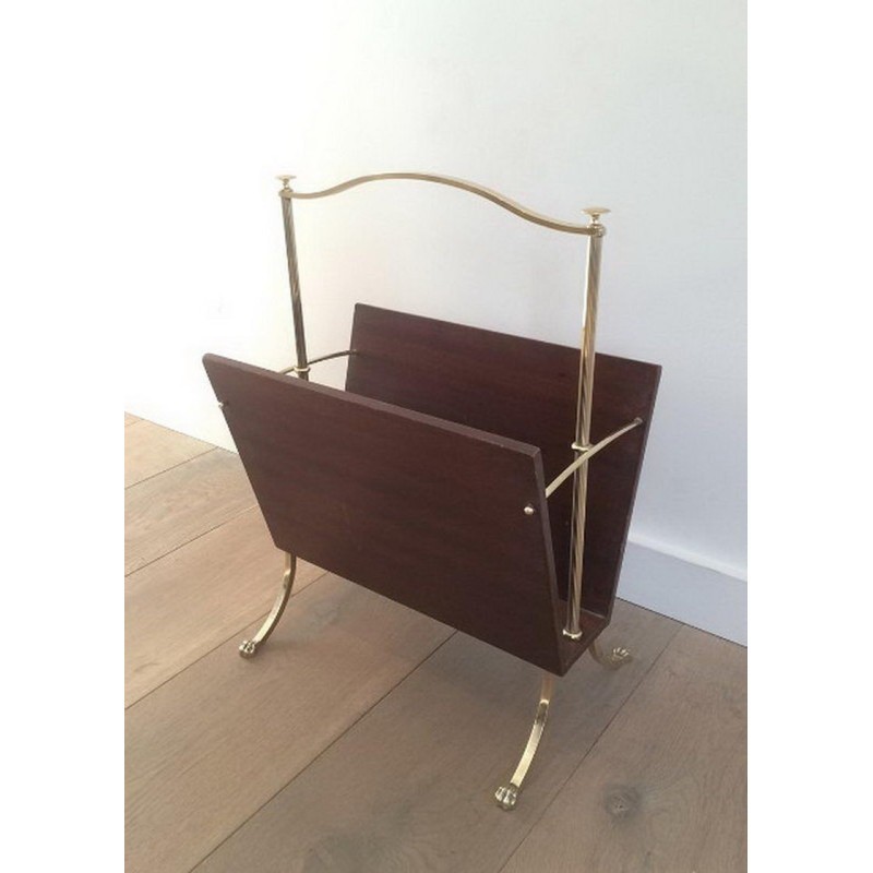 Claw-Footed Magazine Rack, Maison Jansen