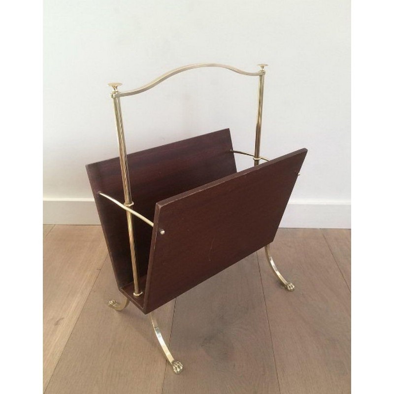 Claw-Footed Magazine Rack, Maison Jansen