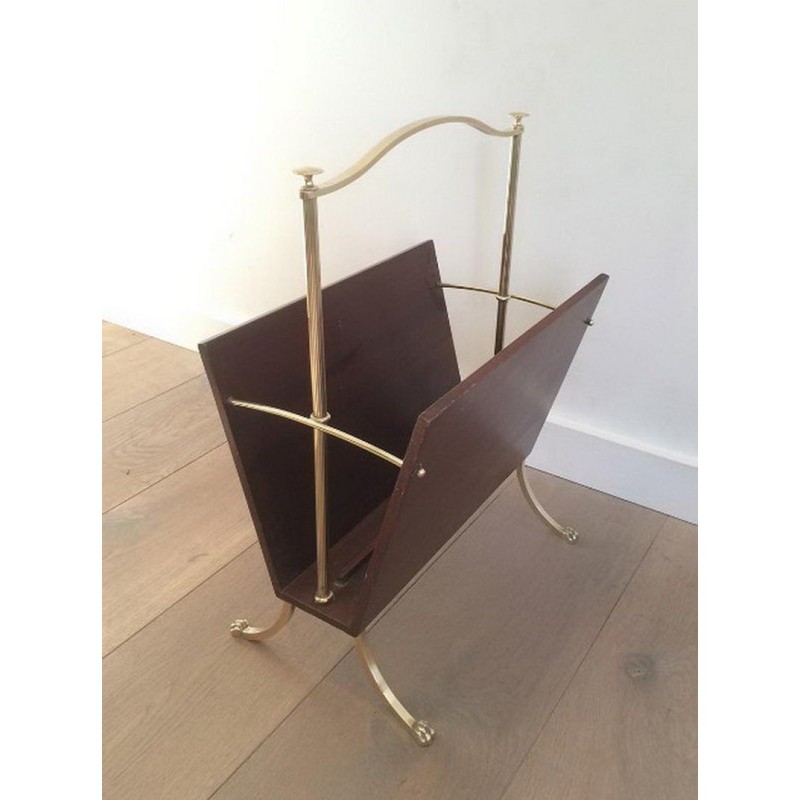 Claw-Footed Magazine Rack, Maison Jansen
