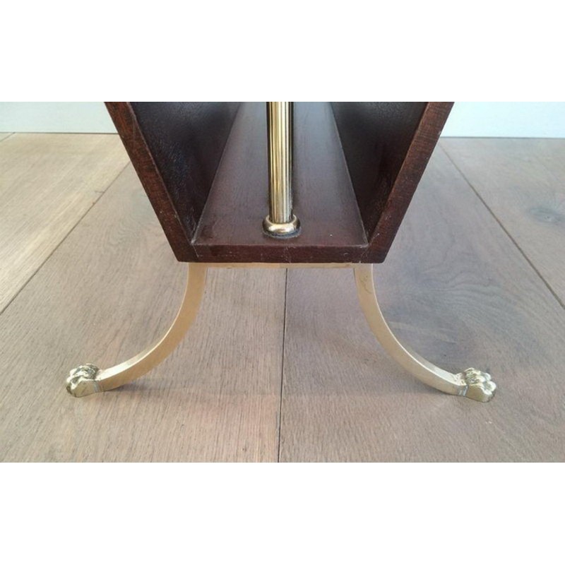 Claw-Footed Magazine Rack, Maison Jansen