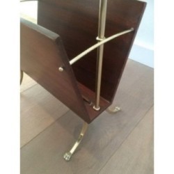 Claw-Footed Magazine Rack, Maison Jansen