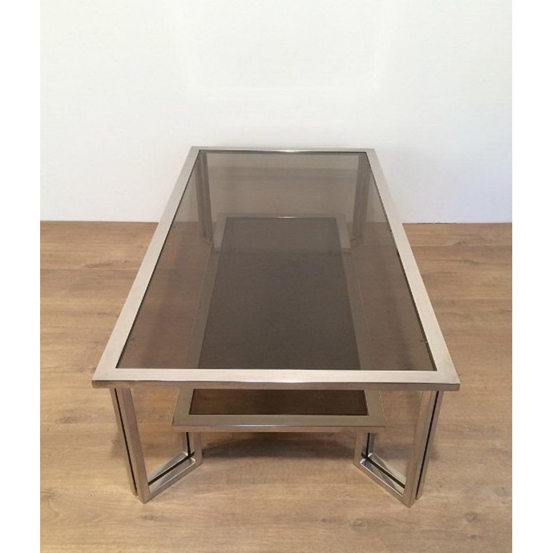 Chrome Design Coffee Table