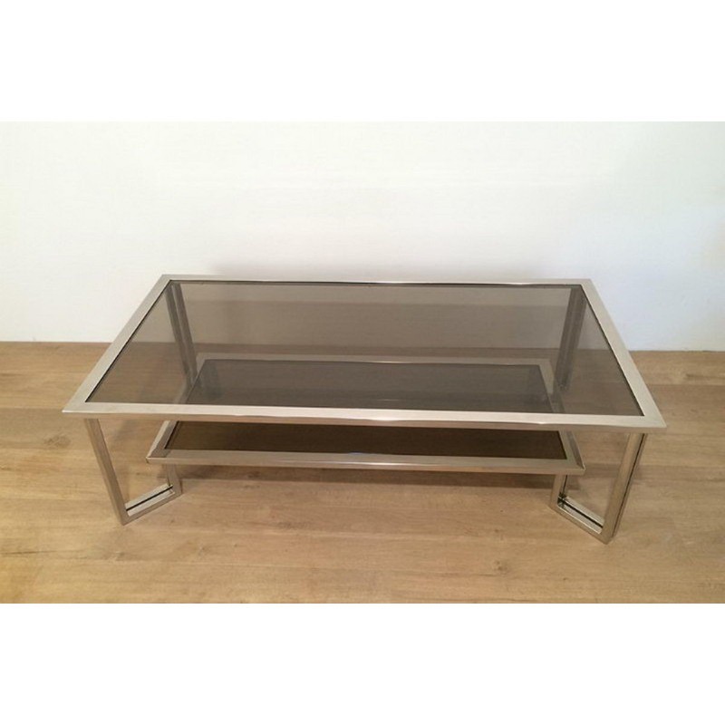 Chrome Design Coffee Table