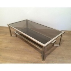Chrome Design Coffee Table