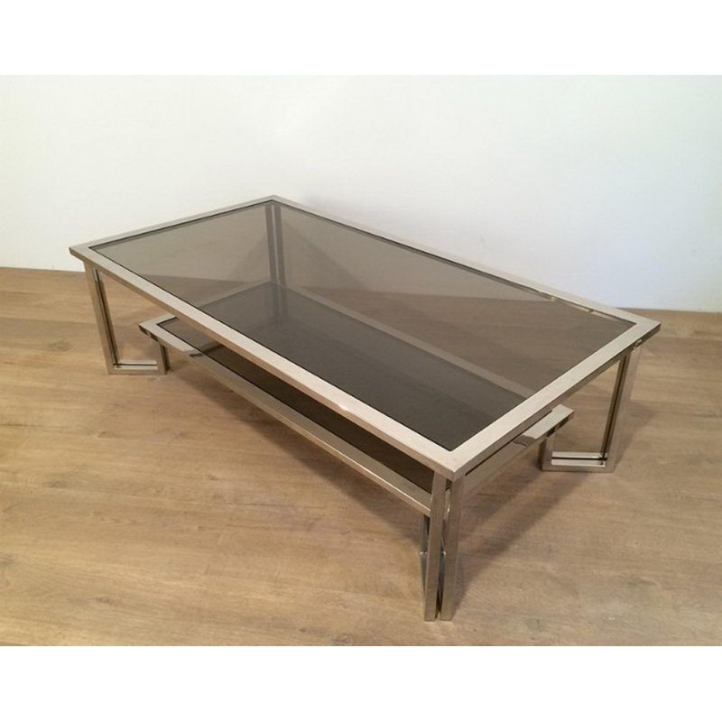 Chrome Design Coffee Table