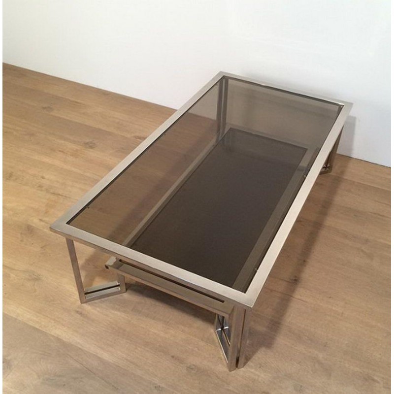 Chrome Design Coffee Table
