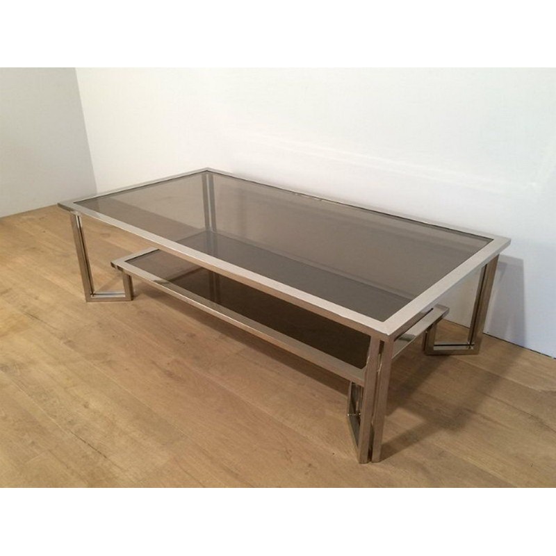 Chrome Design Coffee Table