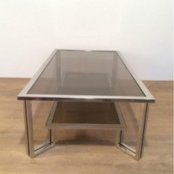 Chrome Design Coffee Table