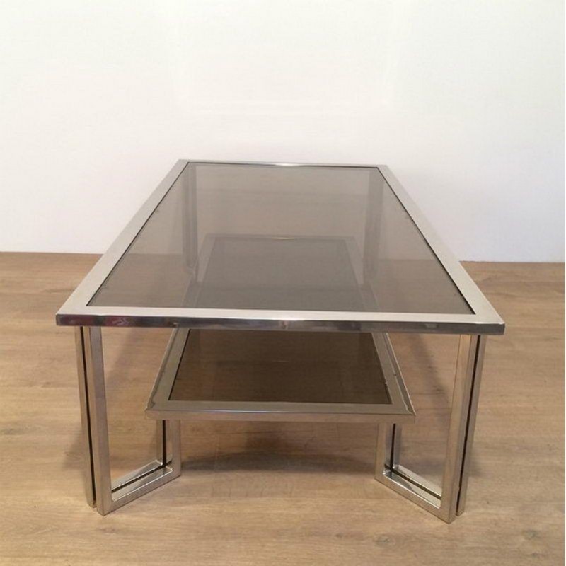 Chrome Design Coffee Table
