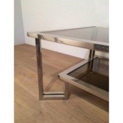 Chrome Design Coffee Table