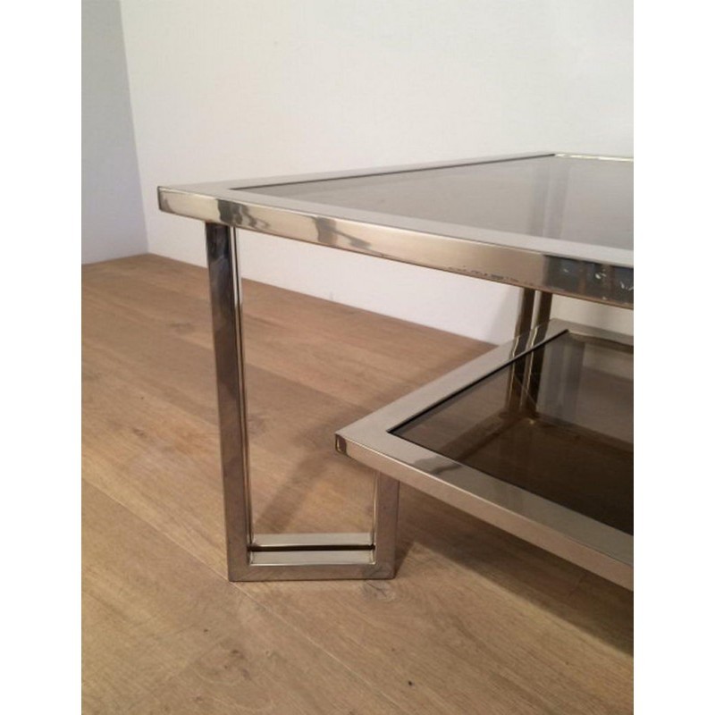 Chrome Design Coffee Table