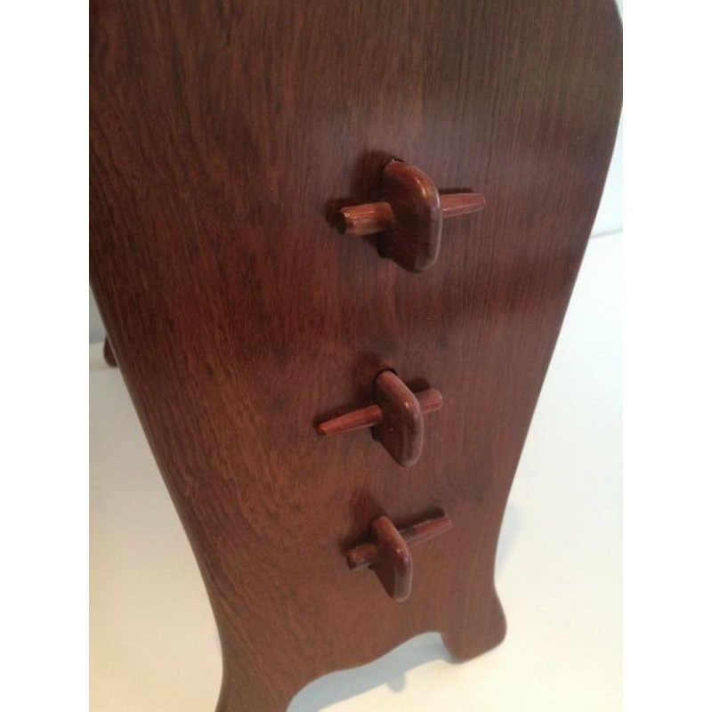 Scandinavian Magazine Rack in Teak. Circa 1970
