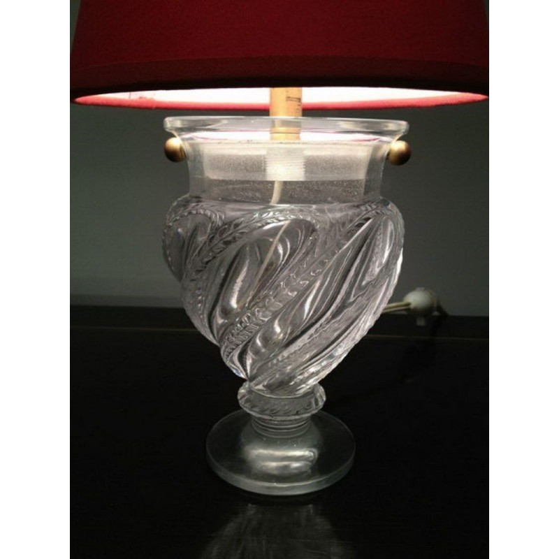 Small Glass Lamp. Circa 1940