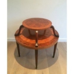Fine Art Déco Pedestal Table. Circa 1930