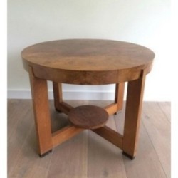 Art Deco Pedestal Table