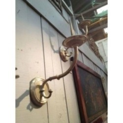 Important Pair of Bronze Wall Sconces. 18th Century