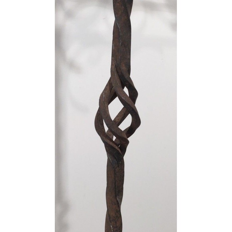 Wrought Iron Neo-Gothic Floor Lamp. Circa 1940