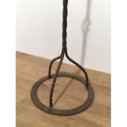 Wrought Iron Neo-Gothic Floor Lamp. Circa 1940