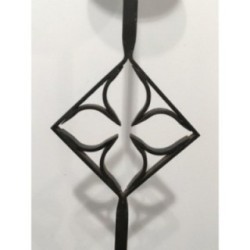 Wrought Iron Floor Lamp. Circa 1950