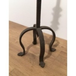 Wrought Iron Floor Lamp. Circa 1950
