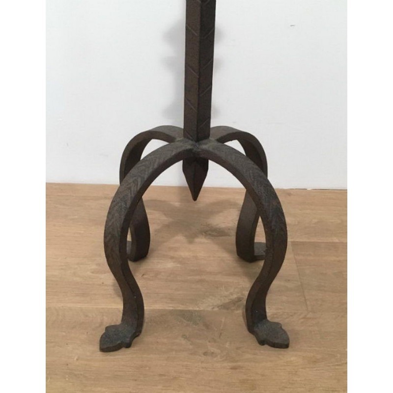 Wrought Iron Floor Lamp. Circa 1950