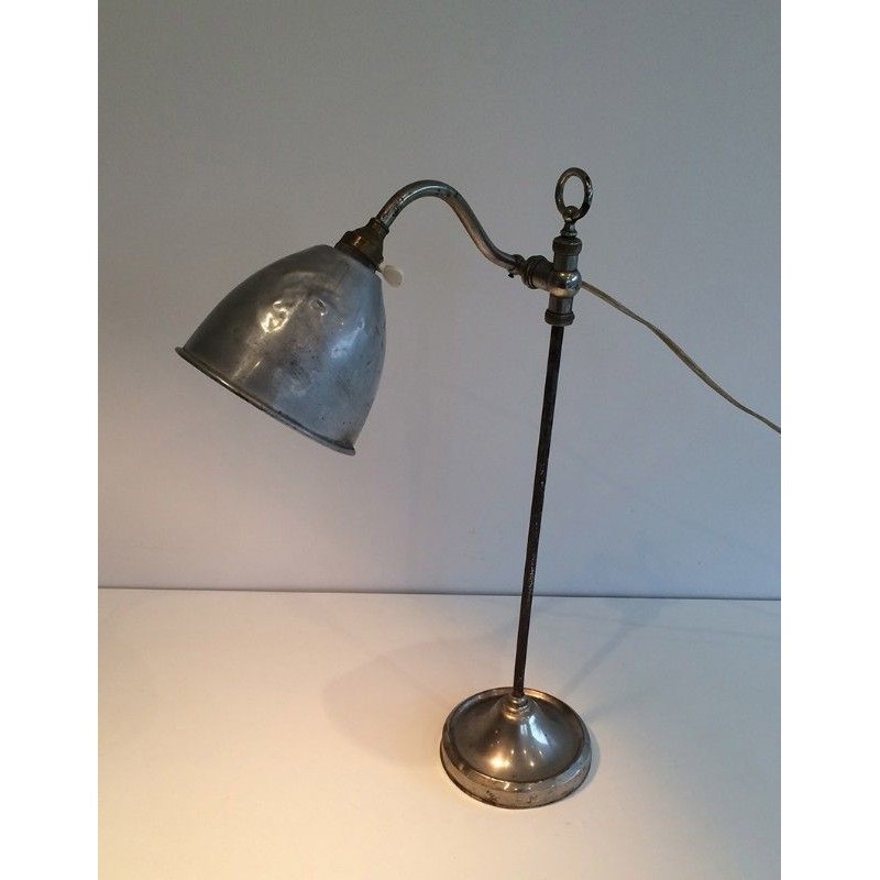 Industrial Rise and Fall Lamp. Circa 1900